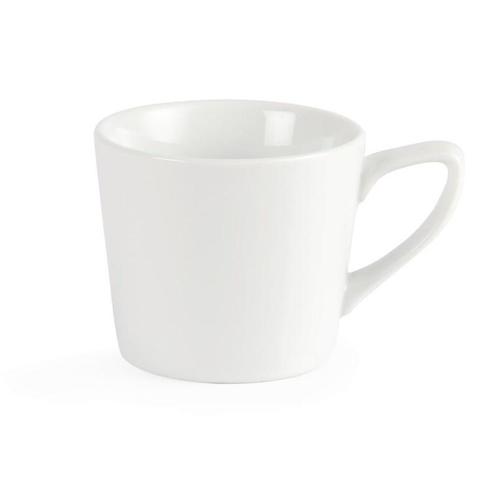 Koffiekopjes | WHITEWARE | Porselein | Wit | 20cl | 12 Stuks, Zakelijke goederen, Horeca | Keukenapparatuur, Nieuw in verpakking