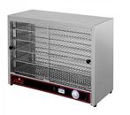 Warmhoudvitrine | 1000W | RVS | 64x36x53(H) cm CaterChef, Verzenden, Nieuw in verpakking