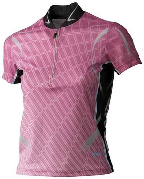 AGU  Perris Lady Shirt KM Pink/Black, Fietsen en Brommers, Fietsaccessoires | Fietskleding, Dames, Overige maten, Nieuw, Bovenkleding