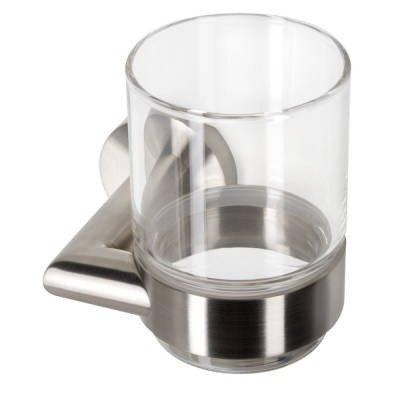 Geesa - Geesa Nemox Glashouder RVS, Huis en Inrichting, Badkamer | Badtextiel en Accessoires, Nieuw, Ophalen of Verzenden