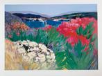 Claude Hemeret (after) - La Riviera - Artprint - 80 x 60 cm, Antiek en Kunst