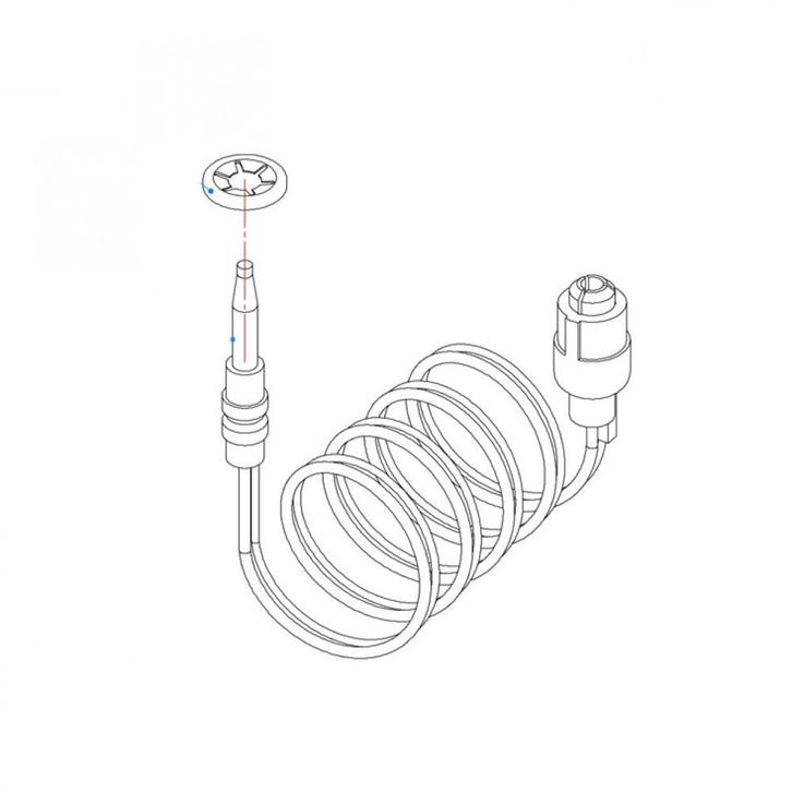 Dometic CU300 Thermokoppel Combi Oven 450mm, Caravans en Kamperen, Camper-accessoires, Nieuw, Ophalen of Verzenden