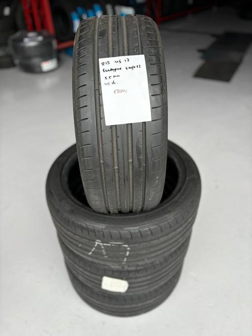 215/45/17 GOODYEAR EAGLE F1 5,5MM 4 STUKS 200,- (4516), Auto-onderdelen, Banden en Velgen, 17 inch, BOVAG lid, Stiba lid, Erkend duurzaam