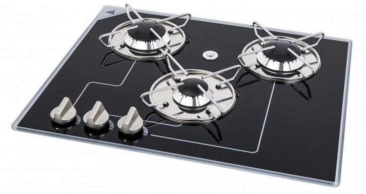 Navy Load Kookplaat 3-Pits 410x504, Caravans en Kamperen, Camper-accessoires, Ophalen of Verzenden