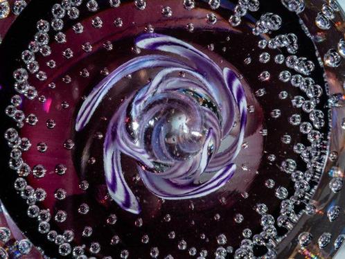 Caithness Glass - Stuart Cumming - Presse-papier - Lilac, Antiek en Kunst, Antiek | Glas en Kristal