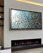 Ksavera - Abstract A1395 - painting on XXL canvas 210cm, Antiek en Kunst