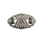 Zonder minimumprijs - Hanger Zilver - Amethist