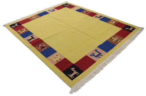 Kelim - Vloerkleed - 250 cm - 200 cm - Natuurf Colin, Huis en Inrichting, Stoffering | Tapijten en Kleden