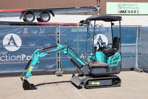 Veiling: Minigraver Nycheki H16-POWER+ Diesel, Zakelijke goederen, Machines en Bouw | Kranen en Graafmachines, Graafmachine, Ophalen