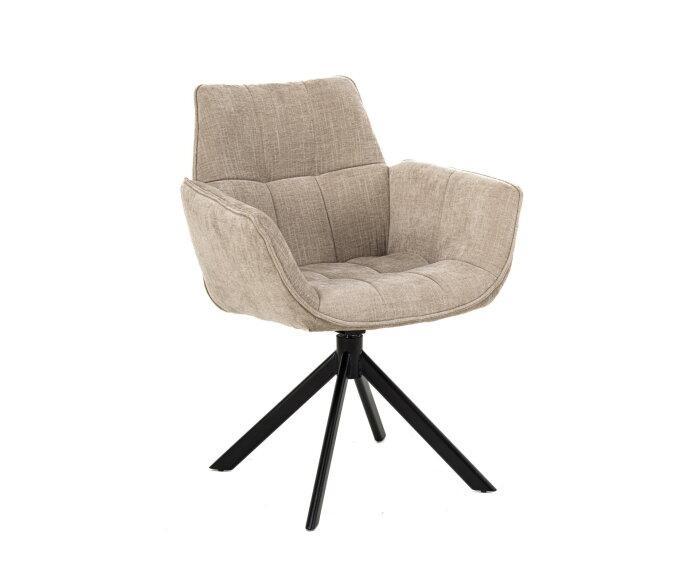 Eetkamerstoel Monaco poot Venus draaibaar zwart - Milan, Huis en Inrichting, Stoelen, Nieuw, Ophalen of Verzenden