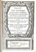 Abraham Bosse - Traité des manières de dessiner les ordins, Antiek en Kunst, Antiek | Boeken en Bijbels