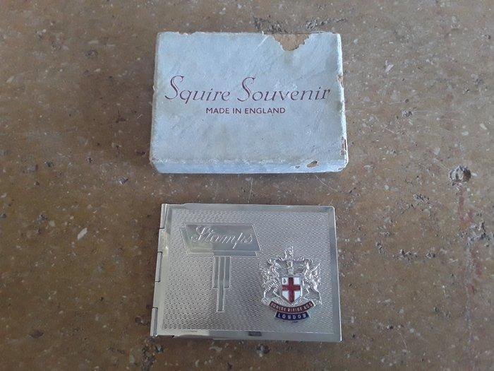 Squire - visitekaarthouder - sigarettenetui - compact doosje, Antiek en Kunst, Curiosa en Brocante