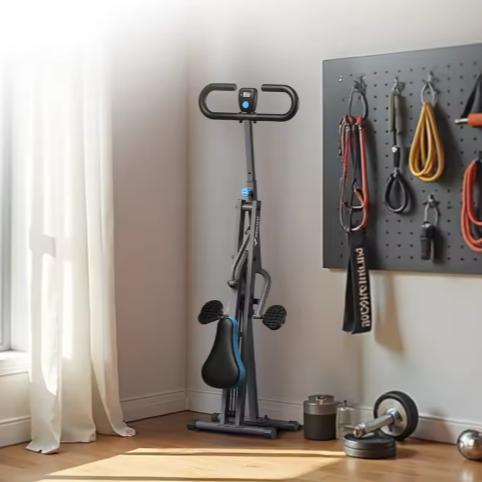 2-in-1 Squat en Roeimachine– Opvouwbaar met LCD en Weerstand, Sport en Fitness, Fitnessapparatuur, Nieuw, Verzenden