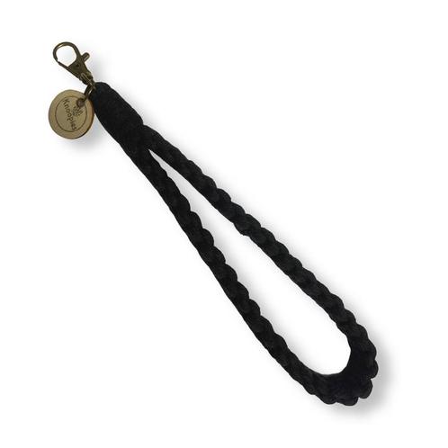 Macramé Pols Keycord - Katoen - Macramé - Handgemaakt in, Verzamelen, Sleutelhangers, Nieuw, Overige typen, Ophalen of Verzenden