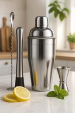 My Green Deal – RVS Cocktailset met Accessoires, Verzenden, Nieuw