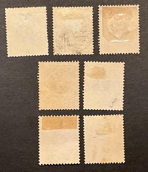 België 1869/1883 - Liggende Leeuw 1c - 8c - Selectie zegels, Postzegels en Munten, Postzegels | Europa | België