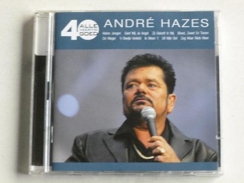 Andre Hazes - Alle 40 goed (2 CD), Cd's en Dvd's, Cd's | Nederlandstalig, Zo goed als nieuw, Verzenden