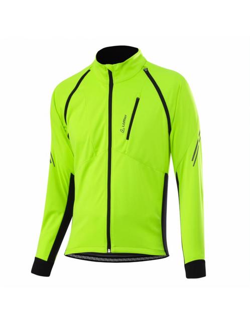 Loeffler wielrenjack lange mouwen M Bike Zipp-off San Rem..., Kleding | Heren, T-shirts, Geel, Nieuw, Verzenden