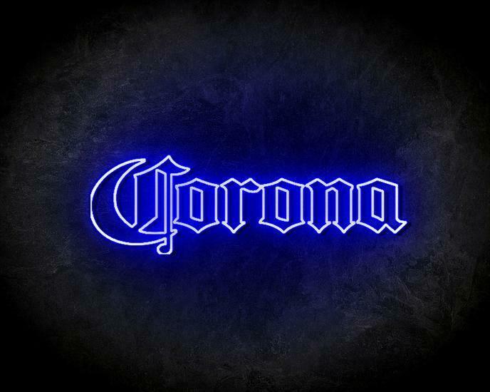 CORONA BIER neon sign - LED neon reclame bord, Zakelijke goederen, Overige Zakelijke goederen, Verzenden