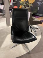 Relaxfauteuil Kebe Superjet zwart leder - 30% Extra korting, Huis en Inrichting, Fauteuils, Ophalen, Kebe Superjet black leather