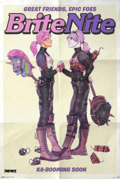 Hole in the Wall Fortnite Maxi Poster-BriteNite (Diversen), Verzamelen, Posters, Nieuw, Ophalen of Verzenden