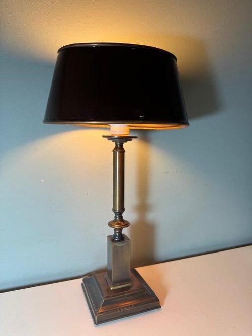 Lamp - Elegante Tafellamp in Empirestijl met Luxe Metalen, Antiek en Kunst, Curiosa en Brocante