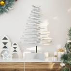 vidaXL Kerstdecoratie kerstboom 80 cm massief grenenhout wit, Diversen, Kerst, Verzenden, Nieuw