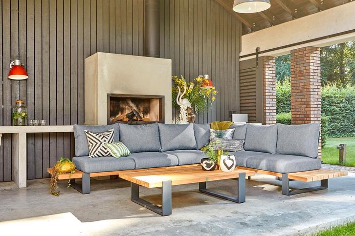 Suns Nardo loungeset light antracite rechts |, Tuin en Terras, Tuinsets en Loungesets, Ophalen of Verzenden