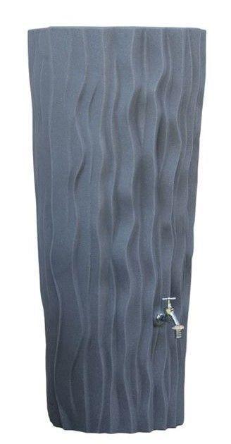 160 liter regenton met plantenbak grijs Flower, Tuin en Terras, Regentonnen, Nieuw