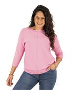 Roze shirt met 3/4 mouw van Gemma Ricceri, Kleding | Dames, T-shirts, Nieuw, Verzenden