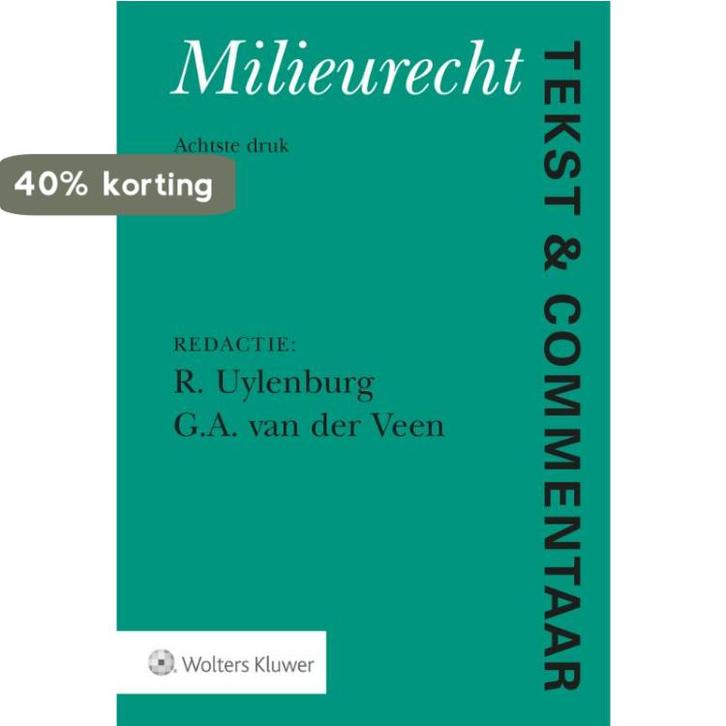 Tekst & Commentaar Milieurecht 9789013153101, Boeken, Wetenschap, Zo goed als nieuw, Verzenden