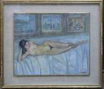 Adriano Bogoni (1896-1970) - Nudo di donna, Antiek en Kunst, Kunst | Schilderijen | Klassiek