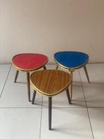 Set bijzettafels - Hout - Drie bijzettafeltjes