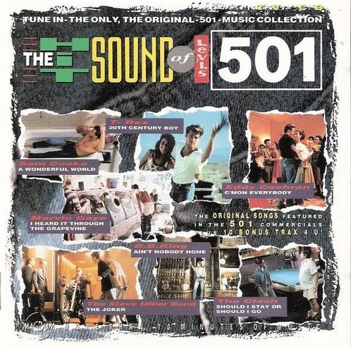 cd - Various - The Hitsound Of Levis 501, Cd's en Dvd's, Cd's | Overige Cd's, Zo goed als nieuw, Verzenden