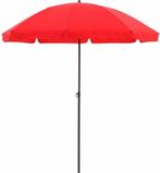 Madison Las Palmas Ronde Parasol 200cm - Rood, Caravans en Kamperen, Ophalen of Verzenden, Zo goed als nieuw