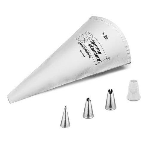 Spuitzakset katoen 28cm (5-delig), Hobby en Vrije tijd, Taarten en Cupcakes maken, Nieuw, Verzenden