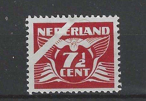 Nederland 1941 - Vliegende Duif - NVPH 381 met drukfout, Postzegels en Munten, Postzegels | Nederland