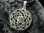 Zilver - Hanger - moldaviet - Sahasrara