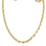 Collana Marinara oro bicolore 18 kt - 8.7 gr - 50 cm -