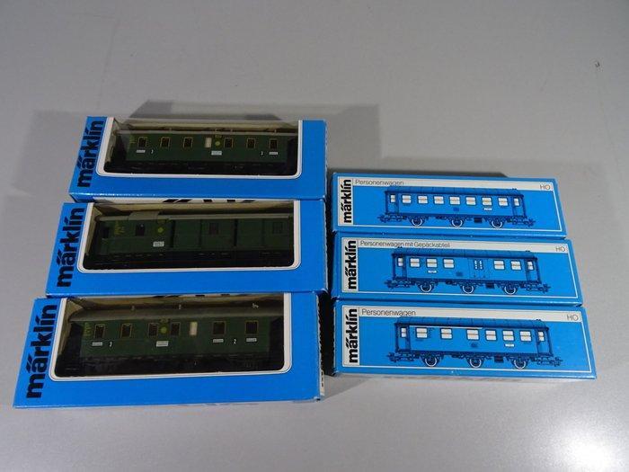 Märklin H0 - 4067/4079/4080+4100,4101,4102 - Modeltrein, Hobby en Vrije tijd, Modeltreinen | H0