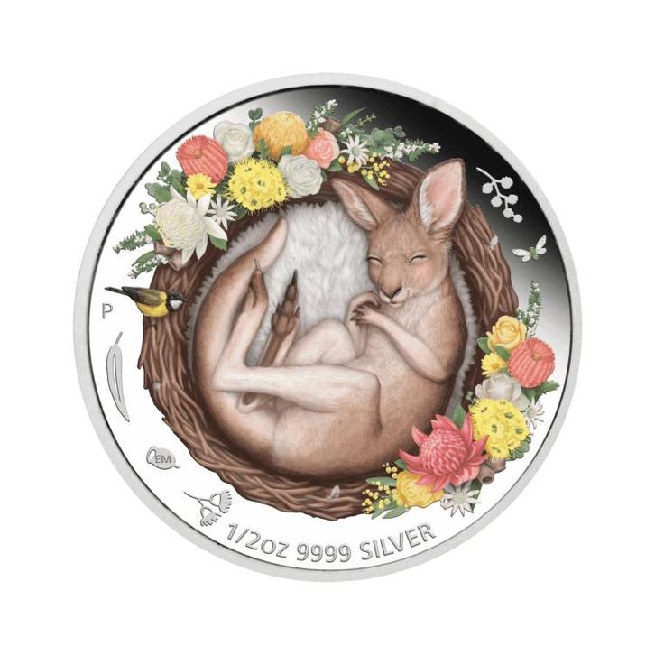 kangoeroe - Dromen down under 2021 Proof 1/, Postzegels en Munten, Edelmetalen en Baren, Verzenden