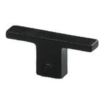 Meubelknop Jolie Verve 55 mm zwart, Verzenden, Nieuw