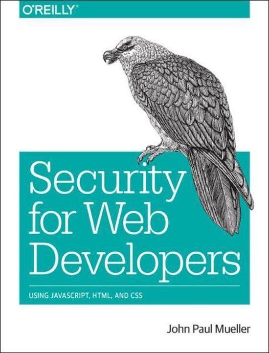 Security For Web Developers 9781491928646 John Paul Mueller, Boeken, Taal | Engels, Gelezen, Verzenden