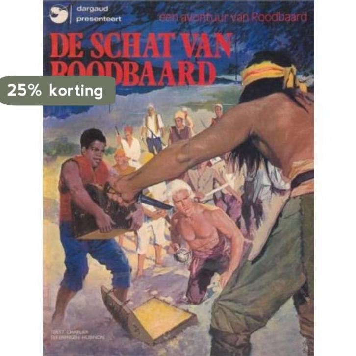 Een avontuur van Roodbaard - De schat van Roodbaard Charlier, Boeken, Overige Boeken, Gelezen, Verzenden