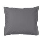 Cinderella Kussensloop hotelsluiting satijn anthracite - 50x, Nieuw