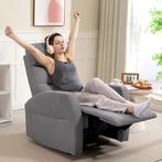 TRUUSK Relaxstoel met Ligfunctie - Gevoerde TV-stoel met Voe, Huis en Inrichting, Fauteuils, Verzenden, Nieuw