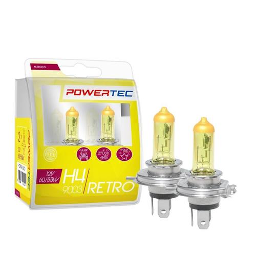 Powertec Retro H4 12V Set, Auto-onderdelen, Verlichting, Nieuw, Alfa Romeo, Amerikaanse onderdelen, Audi, BMW, Citroën, Daihatsu