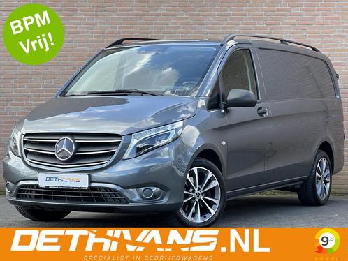 Zakelijke Lease |  Mercedes-Benz Vito 119CDI 190PK Lang / Di, Auto's, Bestelauto's, Onderhoudsboekje, Lease, Zwart, Automaat, Overige kleuren