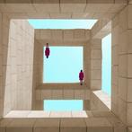 Téber - Friends are Mirrors (Cyan)