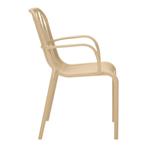 Tuinstoel - Rattie - Taupe - The Outsider, Tuin en Terras, Verzenden, Nieuw